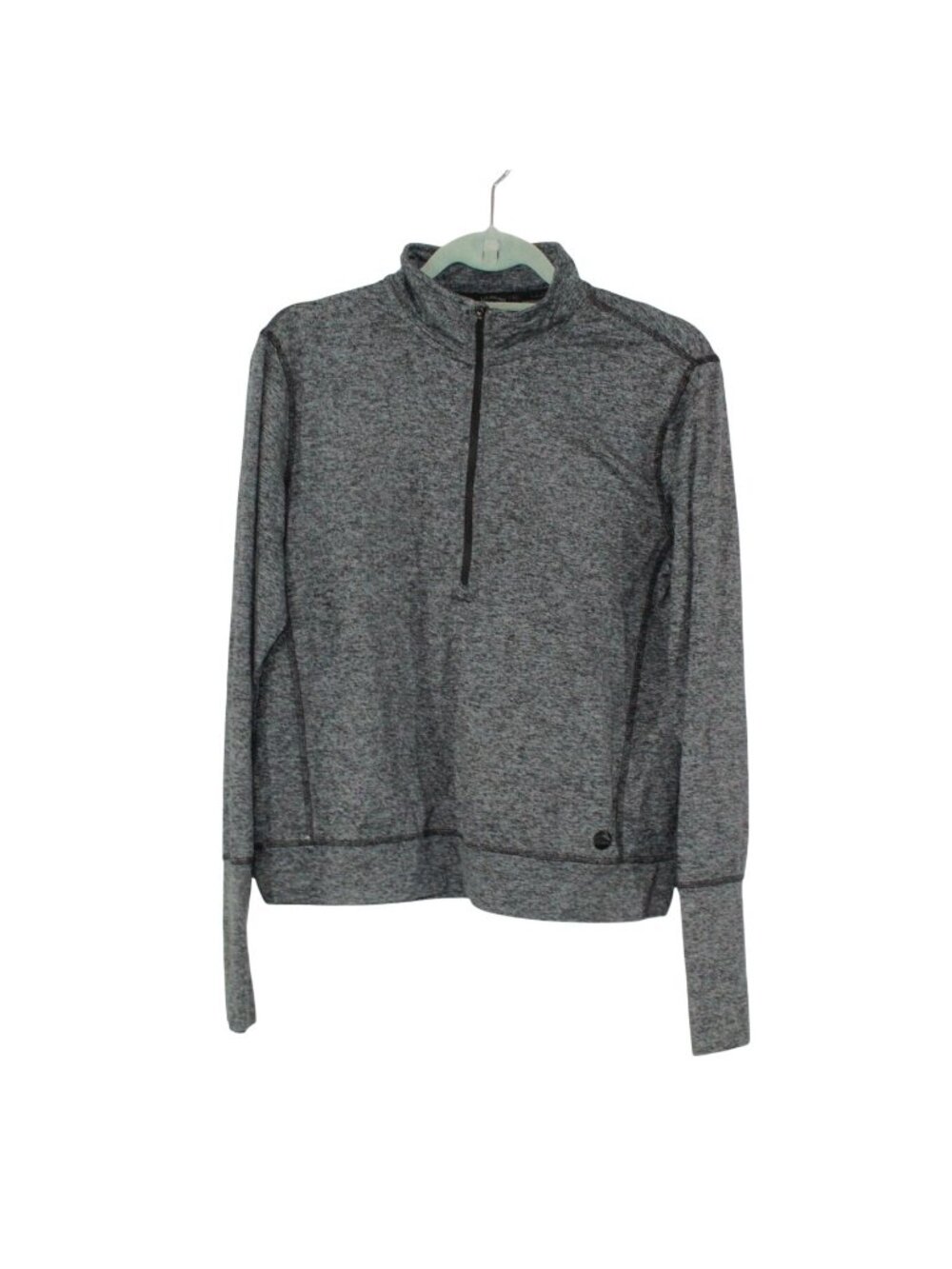 LL Bean VentureSoft Sweatshirt 1/4 Zip Thumbhole Athletic Sporty Activewear S